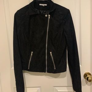 Black Sued Jacket